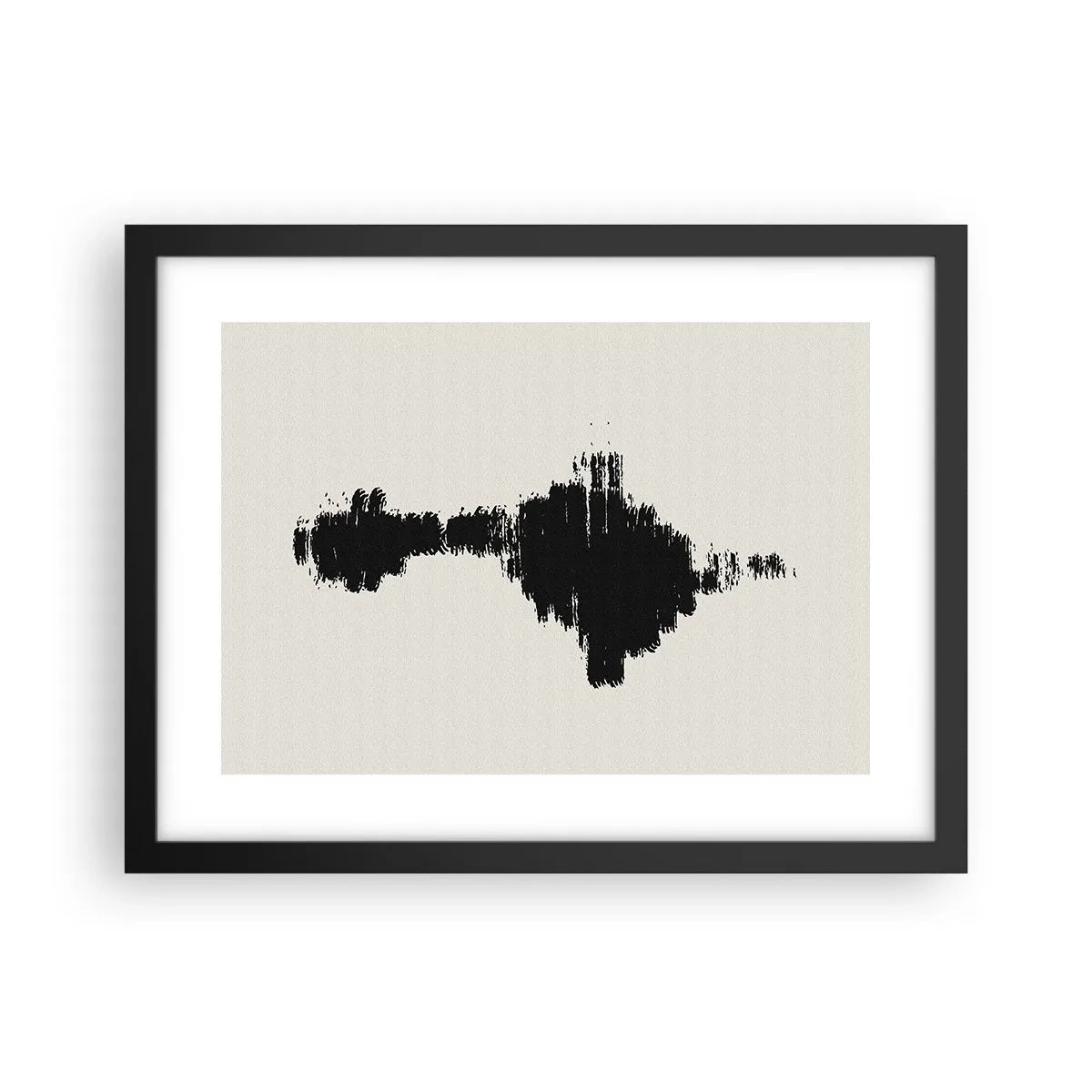 Poster in black frame - Vibrations of Imagination - 40x30 cm