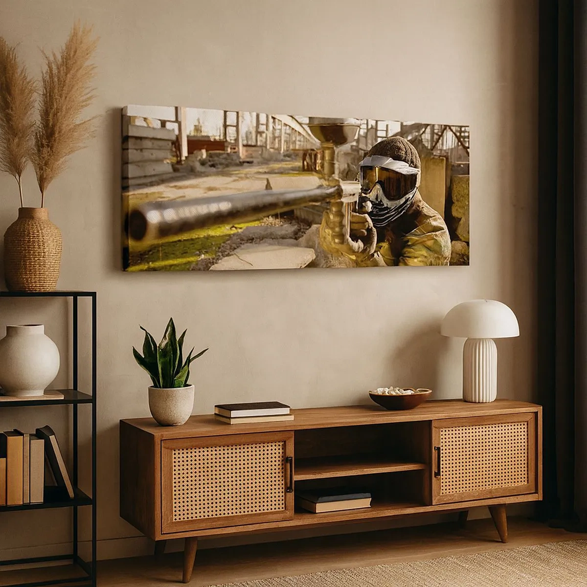 Canvas picture - You Can Be a Hero Too - 100x40 cm