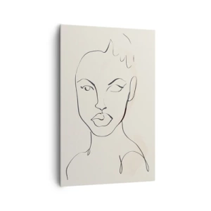 Canvas picture - Outline of Sensuality - 80x120 cm