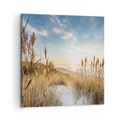 Canvas picture - Northern Beach - 50x50 cm