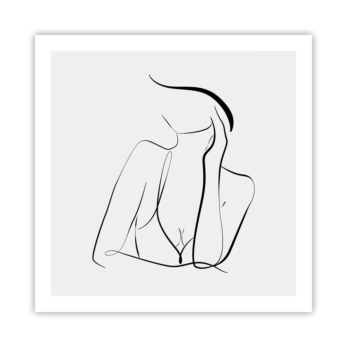 Poster - On Waves of Dreams - 60x60 cm