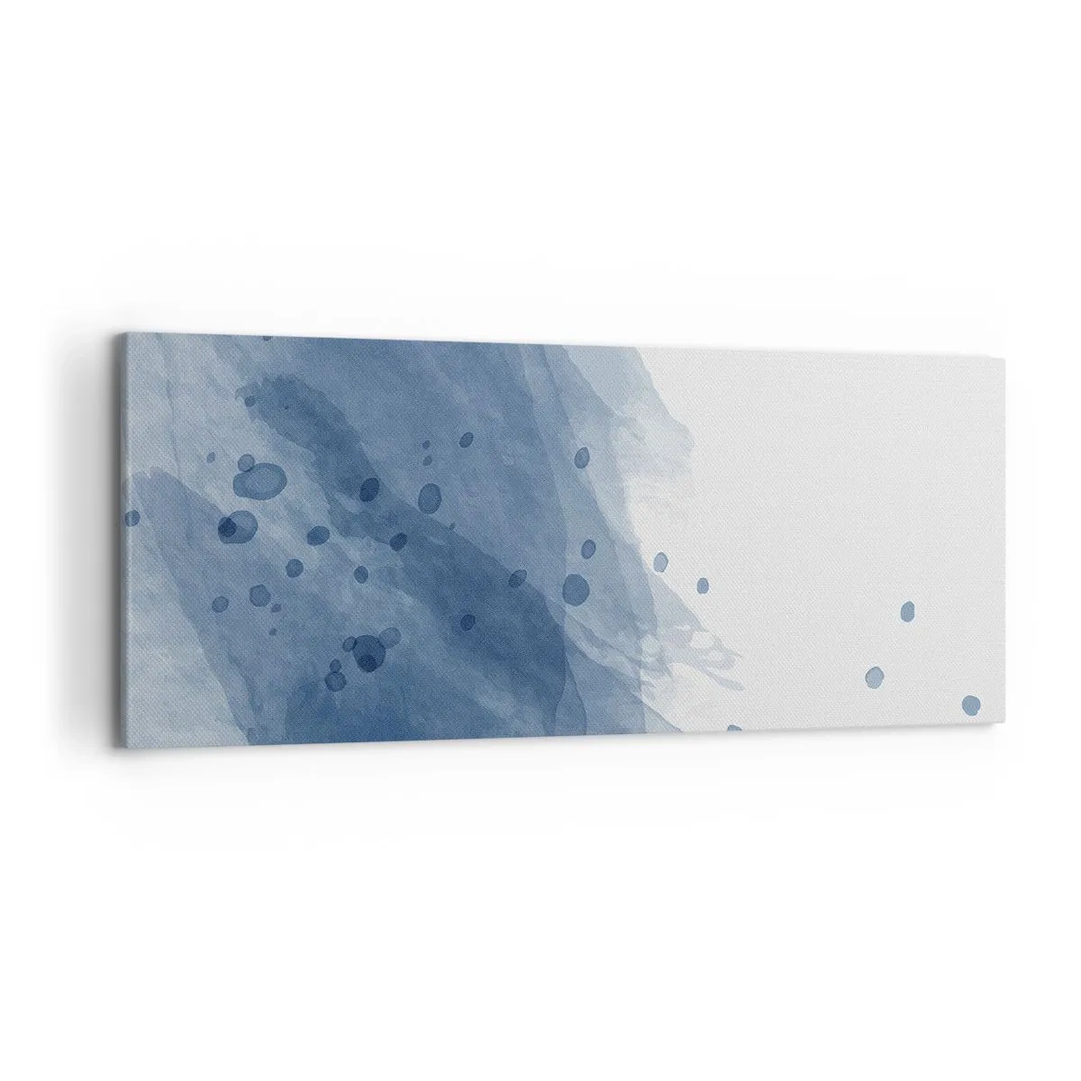 Canvas picture - Blue Tulle - 120x50 cm