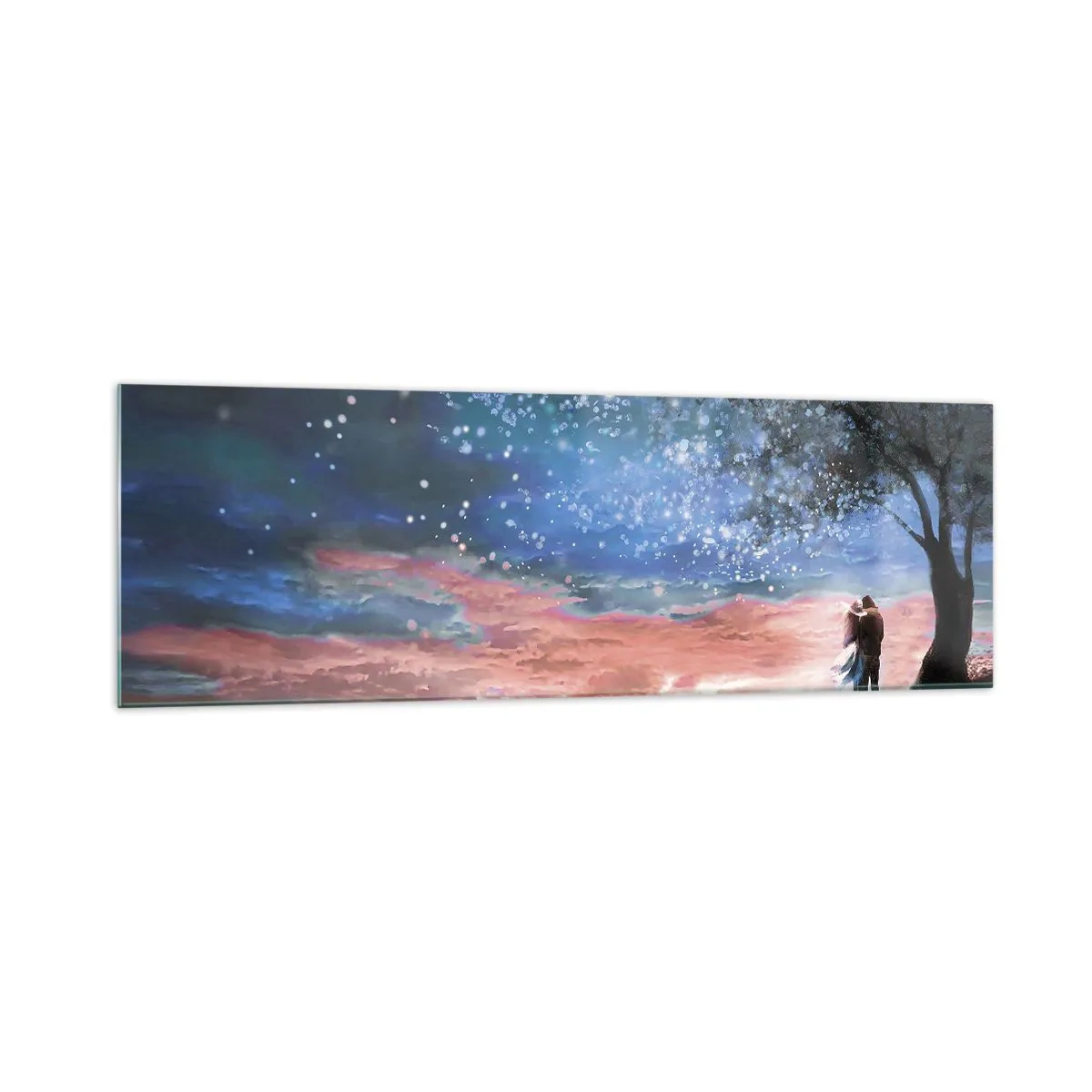 Glass picture - Starry Spectacle - 160x50 cm