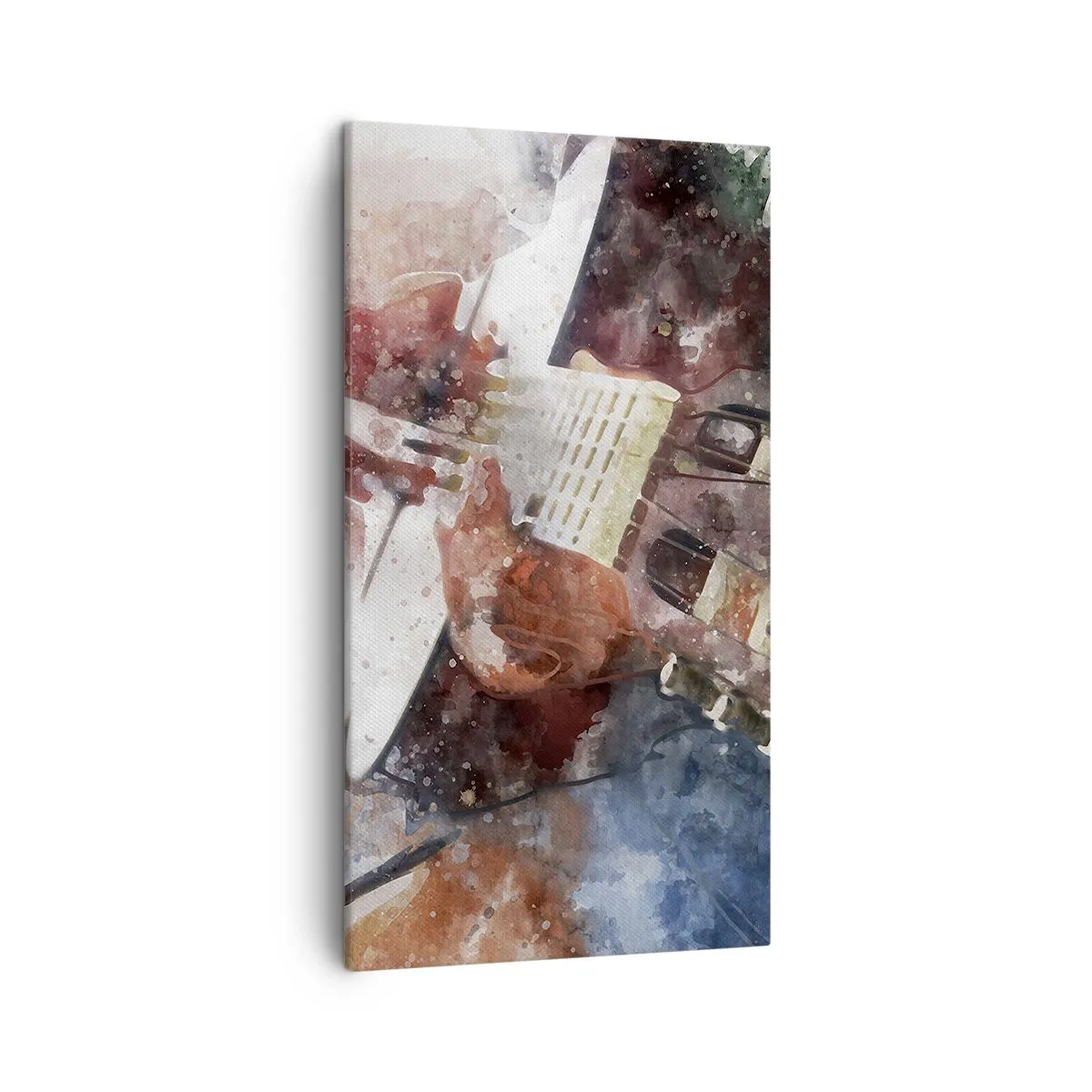 Canvas picture - And What do You Think? - 45x80 cm