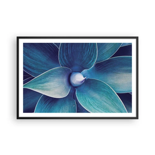 Poster in black frame - Blue from the Sky - 91x61 cm