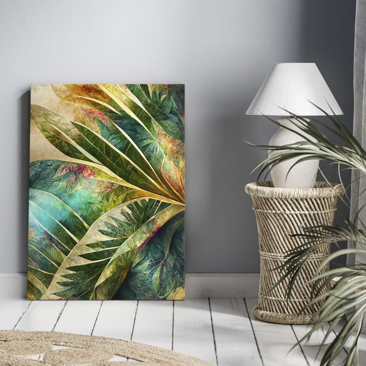 Canvas picture - Colours of the Tropics - 70x100 cm