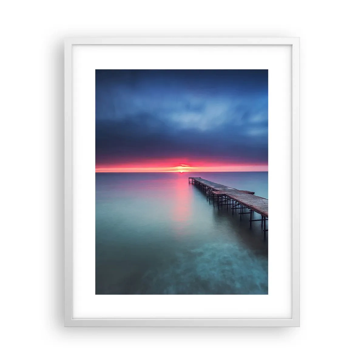 Poster in white frmae - Between Heaven and Earth - 40x50 cm