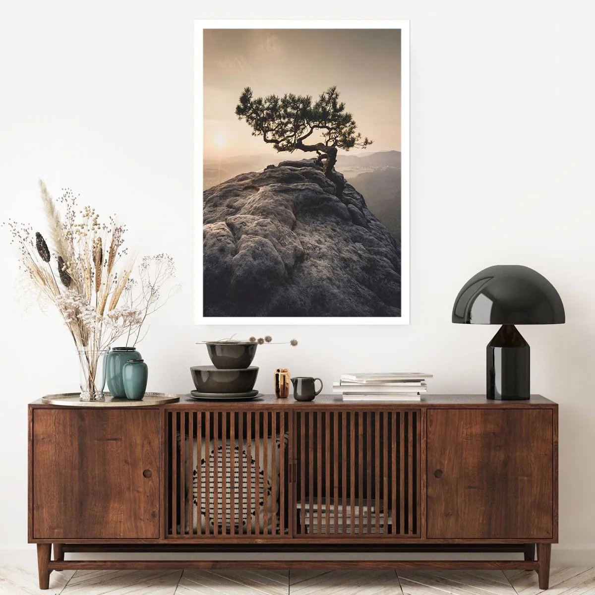 Poster - Life Always Wins - 40x50 cm