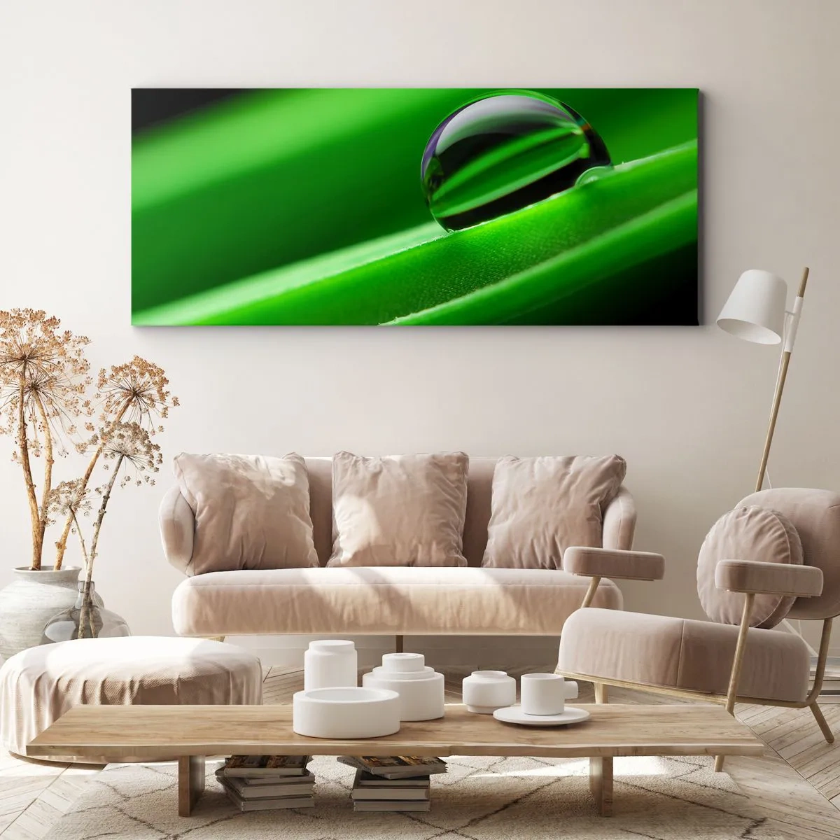 Canvas picture - Life from a Close-Up - 120x50 cm