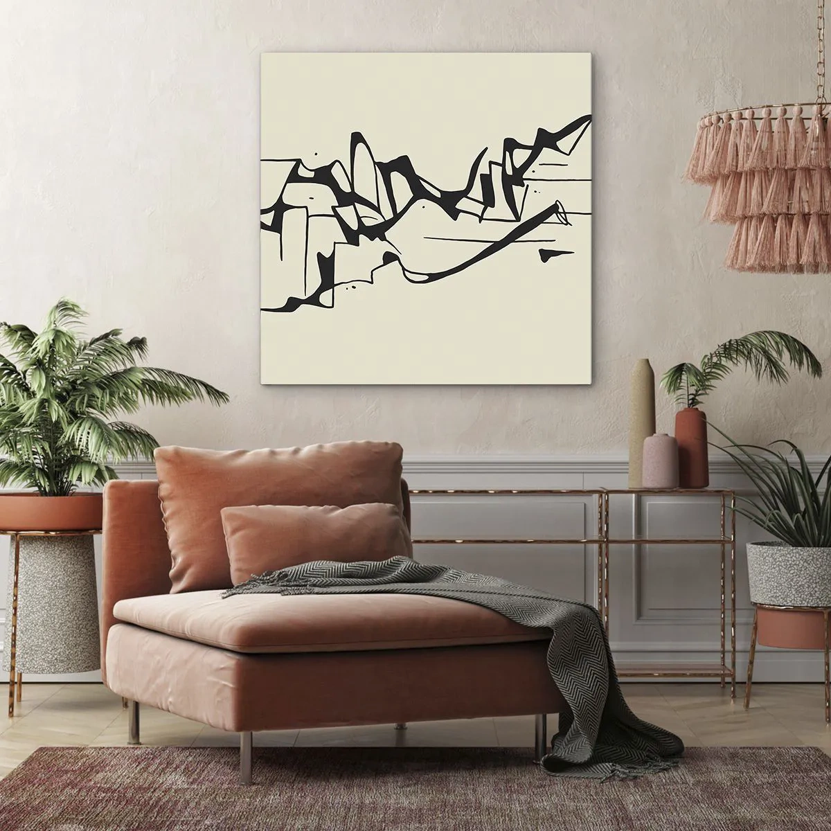 Canvas picture - Maybe Landscape - 70x70 cm