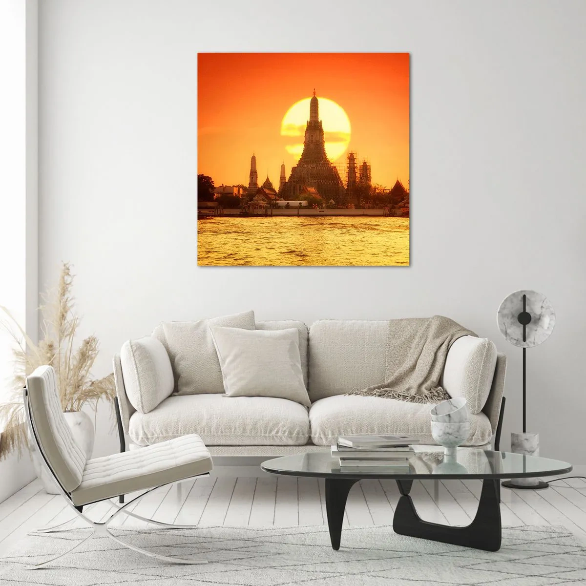 Glass picture - Towards the Sun - 40x40 cm