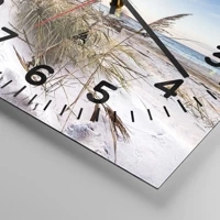 Clock face with numbers