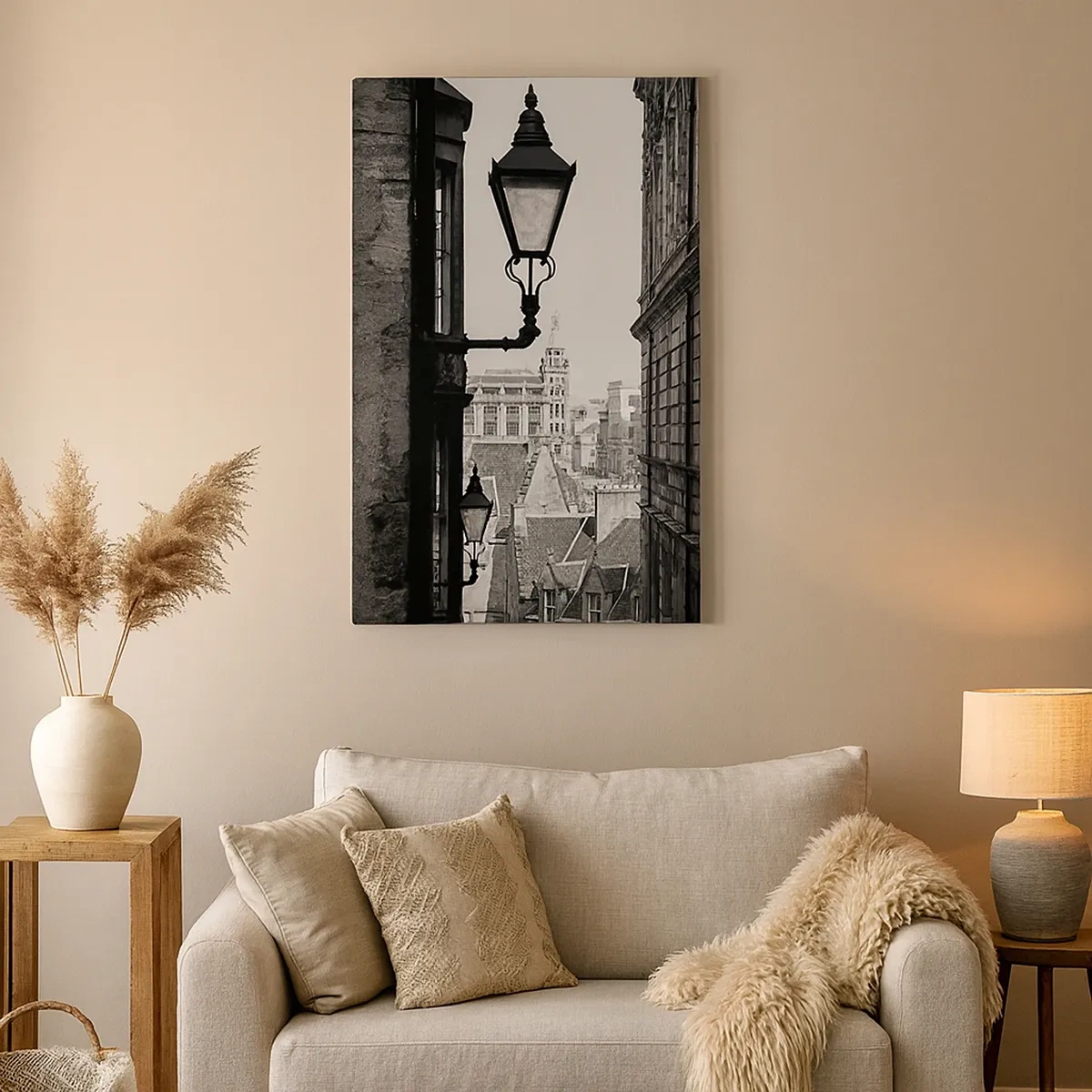 Canvas picture - Tale from Edinburgh - 50x70 cm