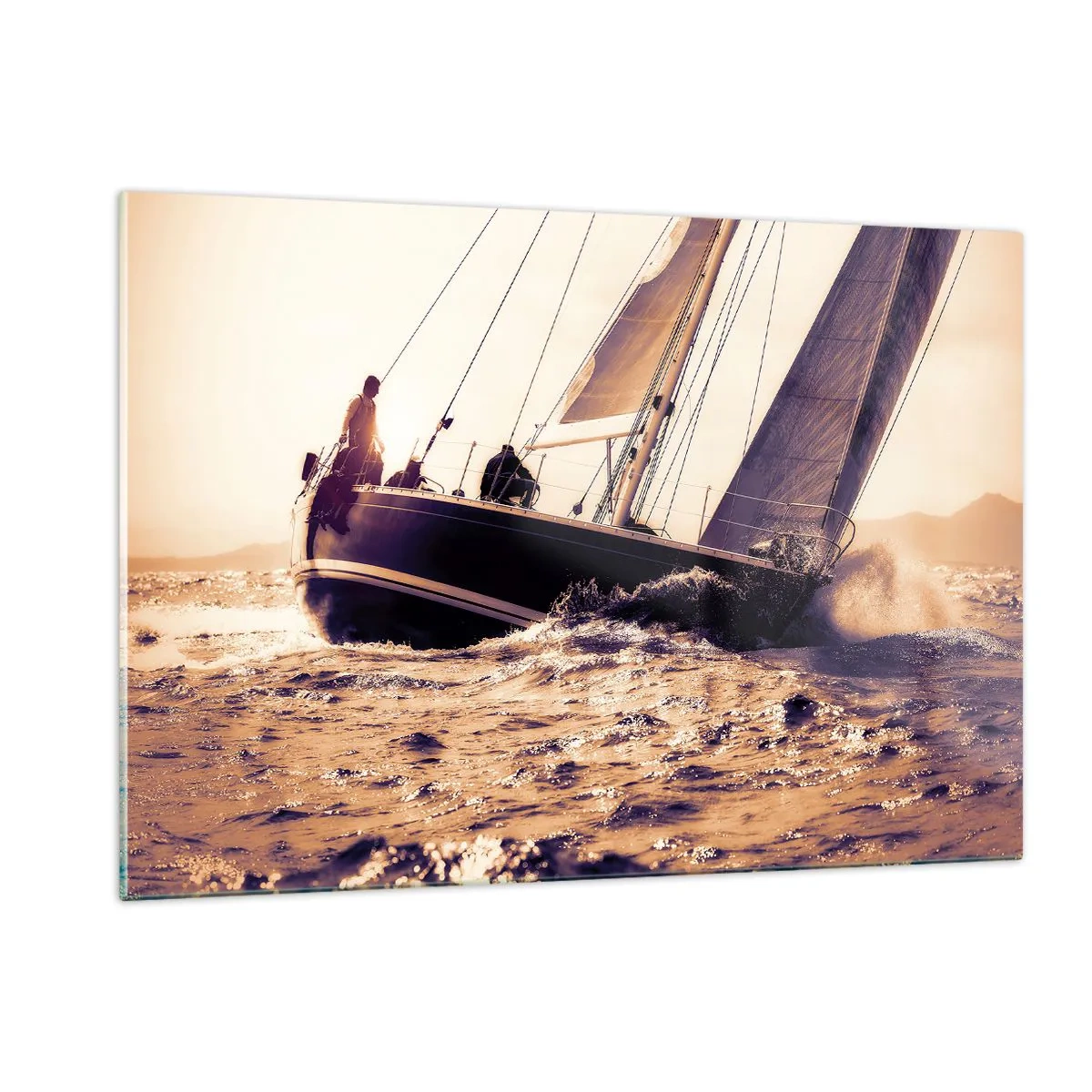 Glass picture - Sail, Sailor - 120x80 cm