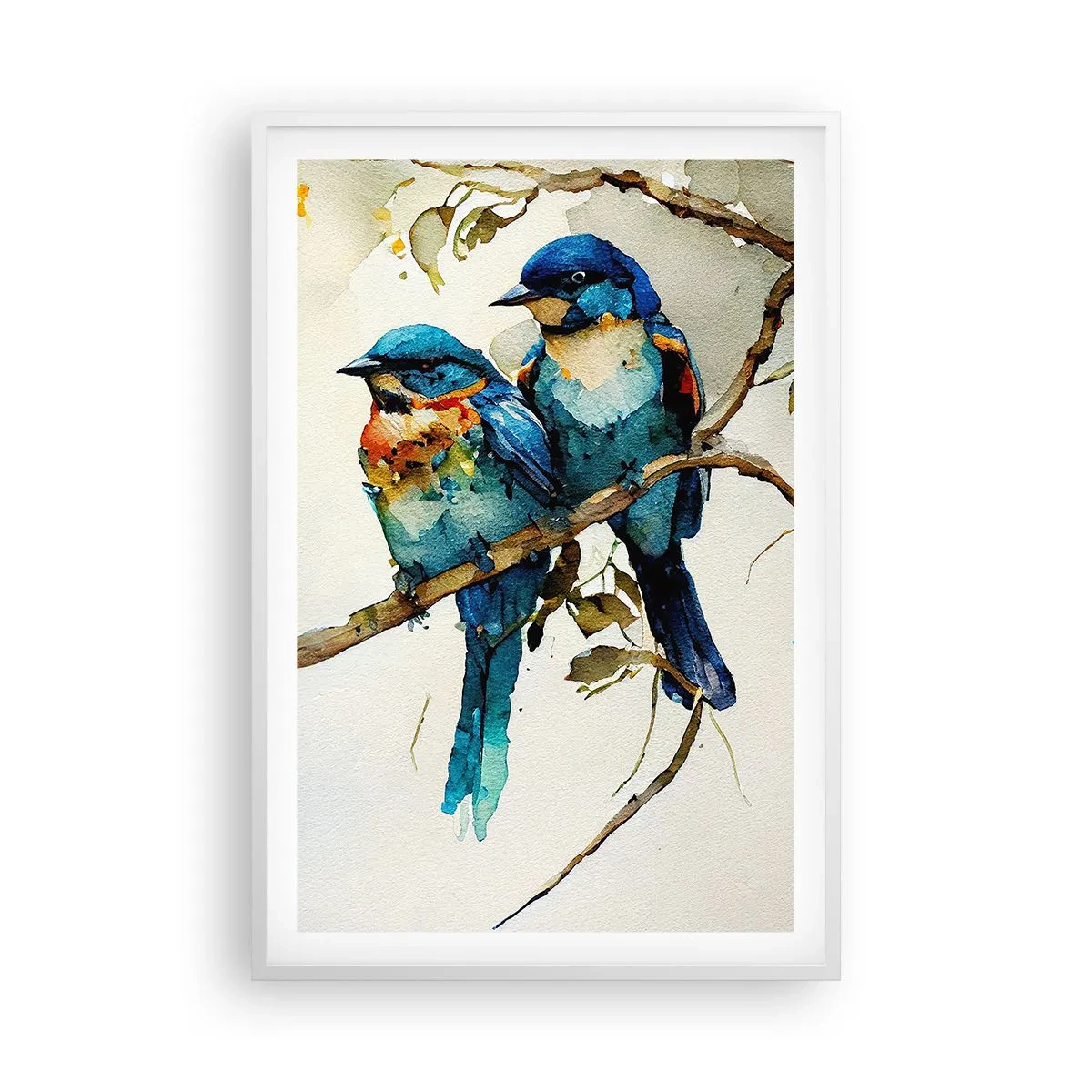 Poster in white frmae - Is It Offended? - 61x91 cm