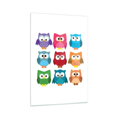 Glass picture - It Can Be Fun to Differ - 70x100 cm