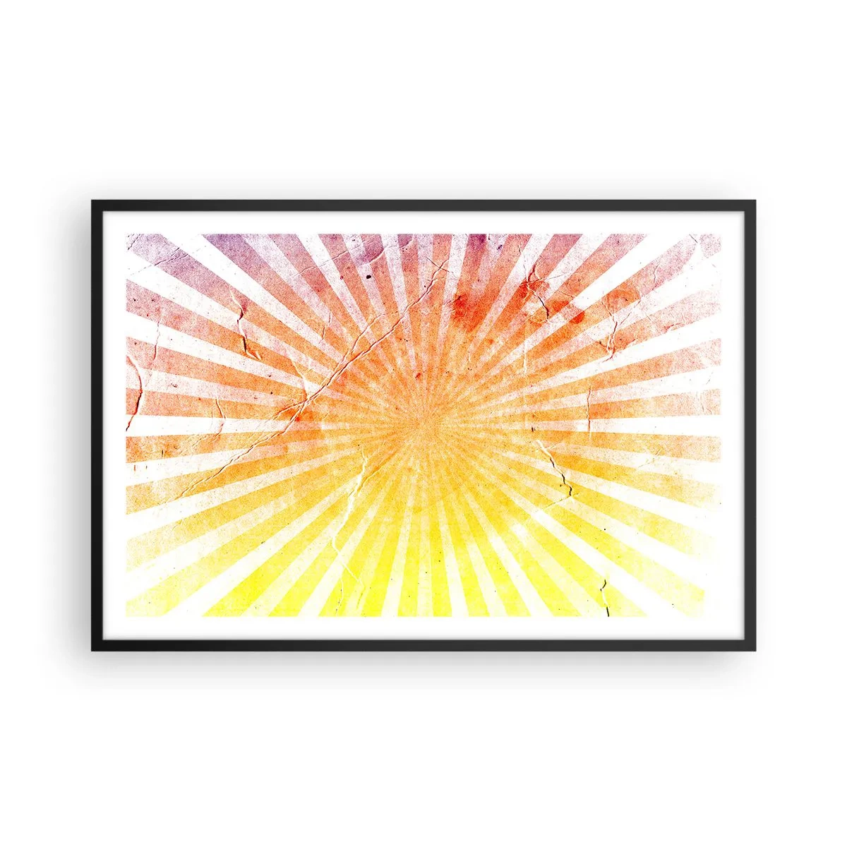 Poster in black frame - Sunrises and Sunsets - 91x61 cm