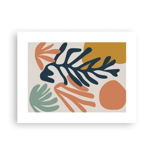 Poster - Coral Sea - 40x30 cm