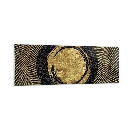 Glass picture - Composition Glamour - 90x30 cm