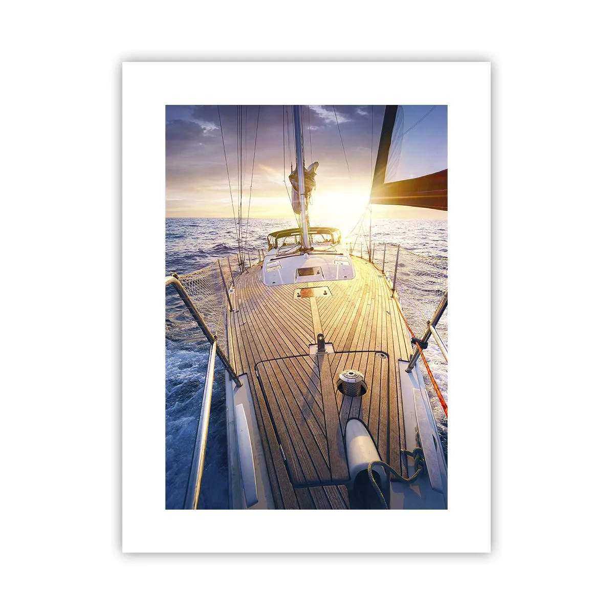 Poster - Running on Waves - 30x40 cm