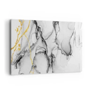 Canvas picture - Composition with a Golden Motif - 120x80 cm