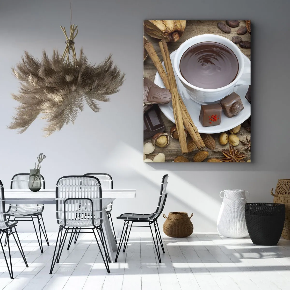 Canvas picture - From a Fairytale Factory of Chocolate - 70x100 cm