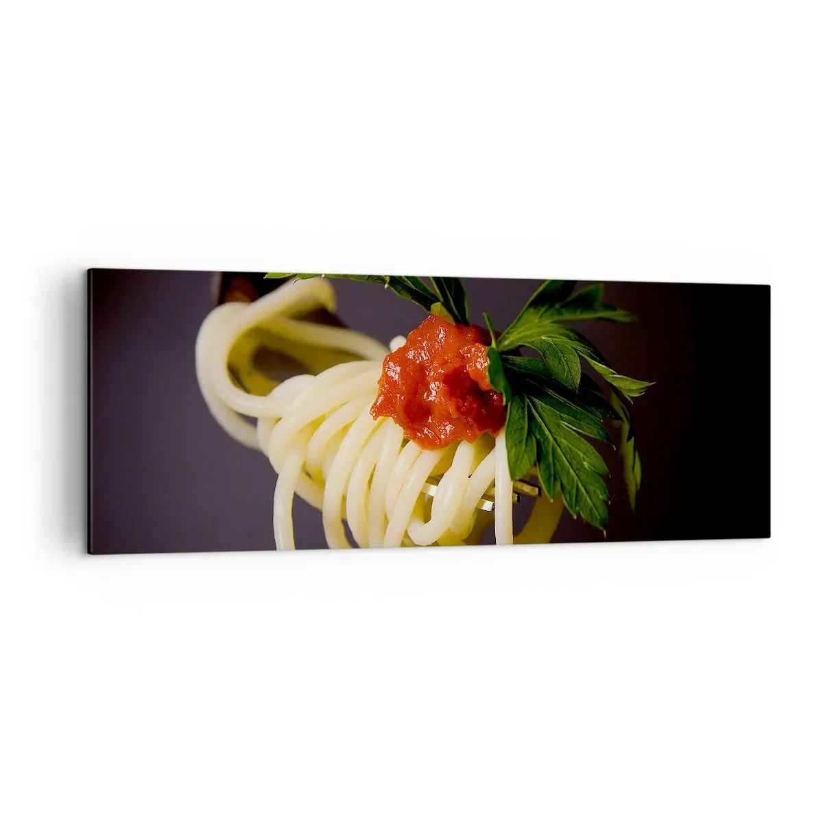 Canvas picture - Tasty Bite - 140x50 cm