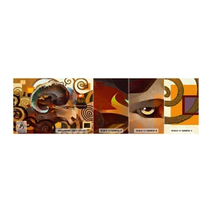 Photo Wallpaper Sample Standard Eco - Magic - Religions - Rituals - Abstraction, Aries, Graphics - 100x30 cm
