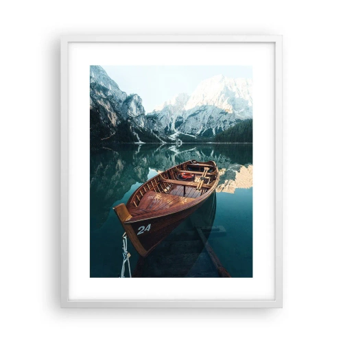 Poster in white frmae - Like Painted on Glass - 40x50 cm