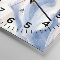 Clock face with numbers