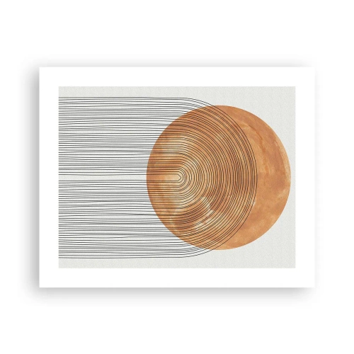 Poster - Sunny Composition - 50x40 cm