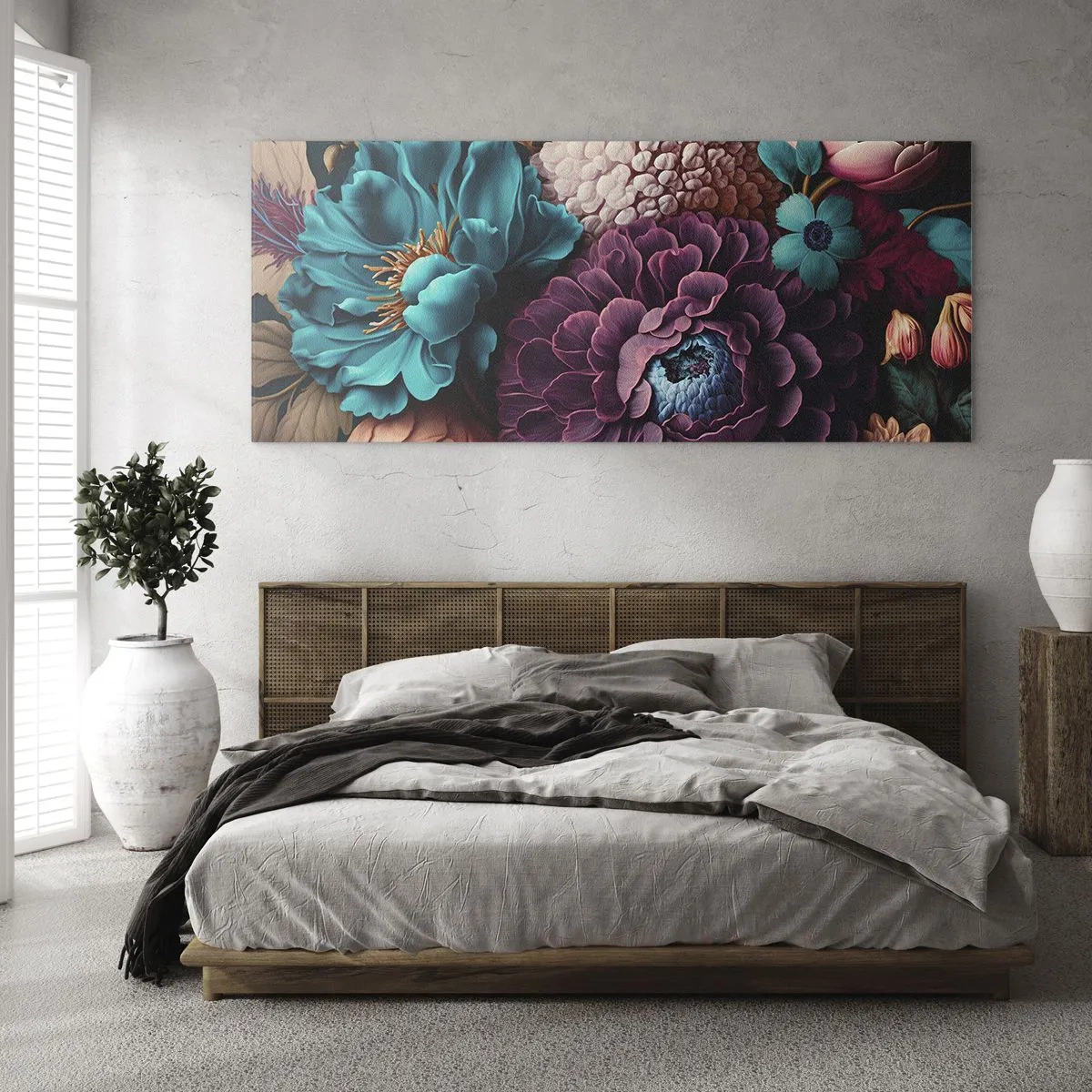 Glass picture - Rich Nature - 90x30 cm