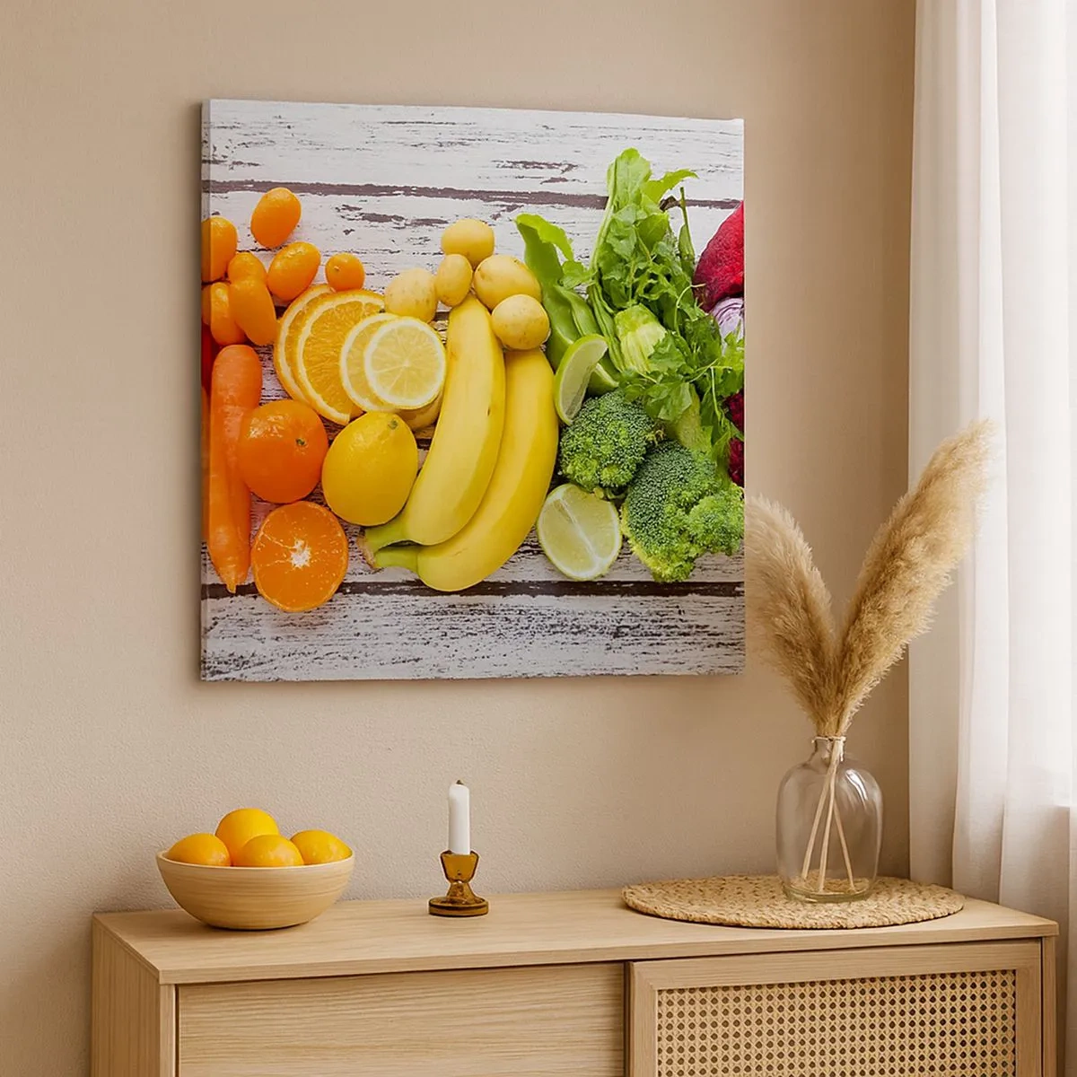 Canvas picture - Is that Not Enough? - 30x30 cm