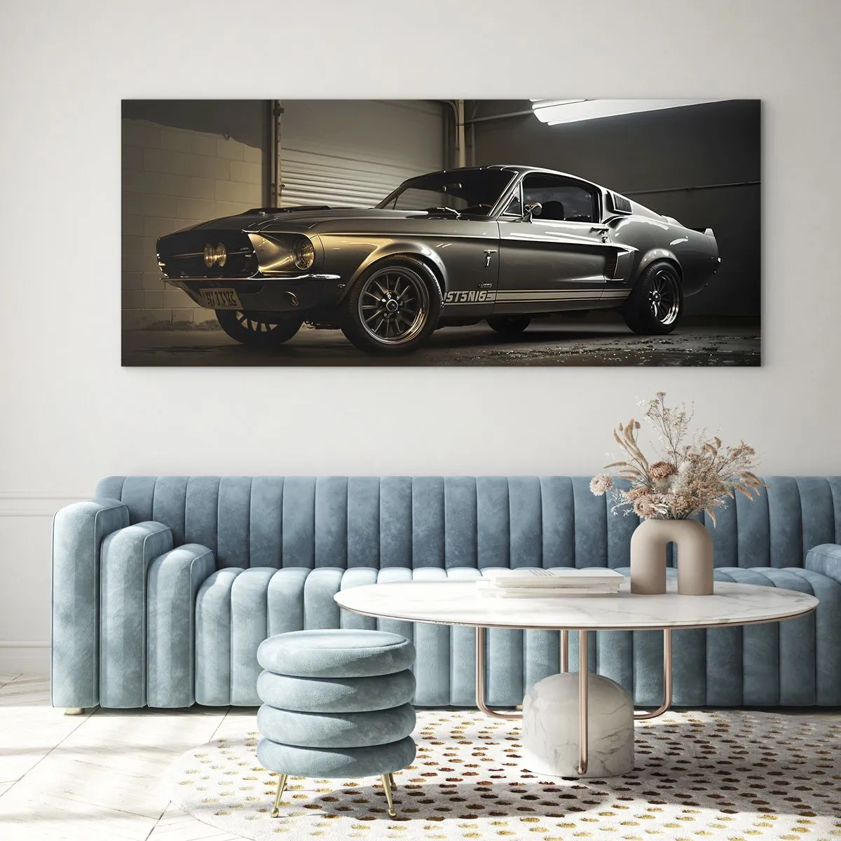 Glass picture - Back to the Future - 100x40 cm