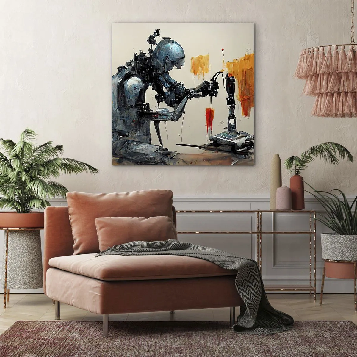 Canvas picture - This Is Tomorrow - 60x60 cm