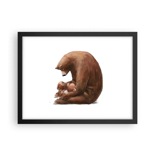 Poster in black frame - Sweet Dreams, Kids - 40x30 cm