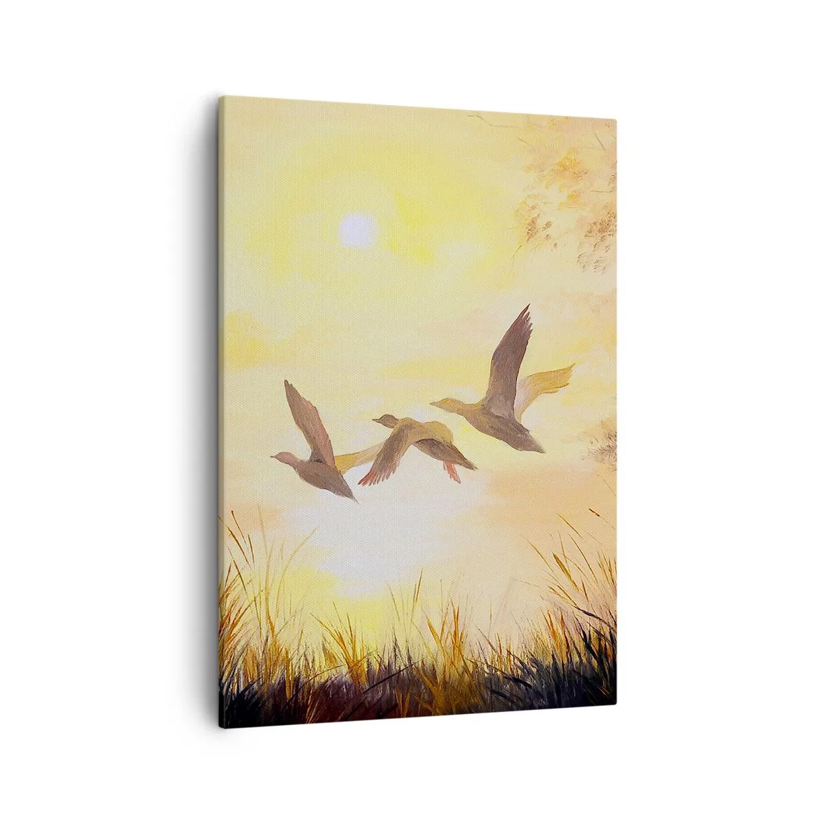 Canvas picture - Beginning of a Distant Journey - 50x70 cm