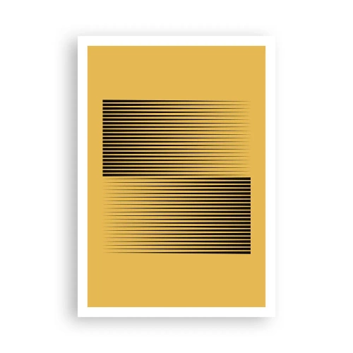 Poster - Square Opposites - 70x100 cm