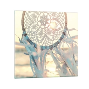 Glass picture - Lace Totem - 50x50 cm
