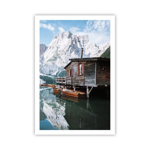 Poster - Crystal, Mountain Morning - 61x91 cm
