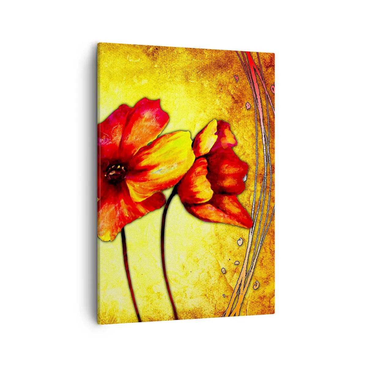 Canvas picture - In Art Nouveau Decoration - 50x70 cm