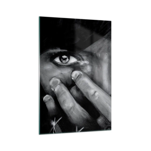 Glass picture - I Won't Tell Who Painted It - 70x100 cm