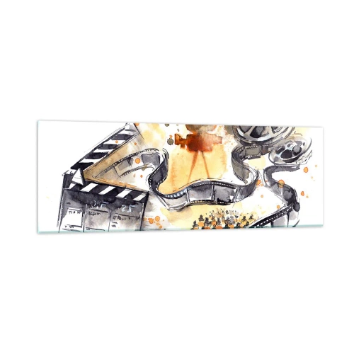 Glass picture - In a Dreamland - 90x30 cm