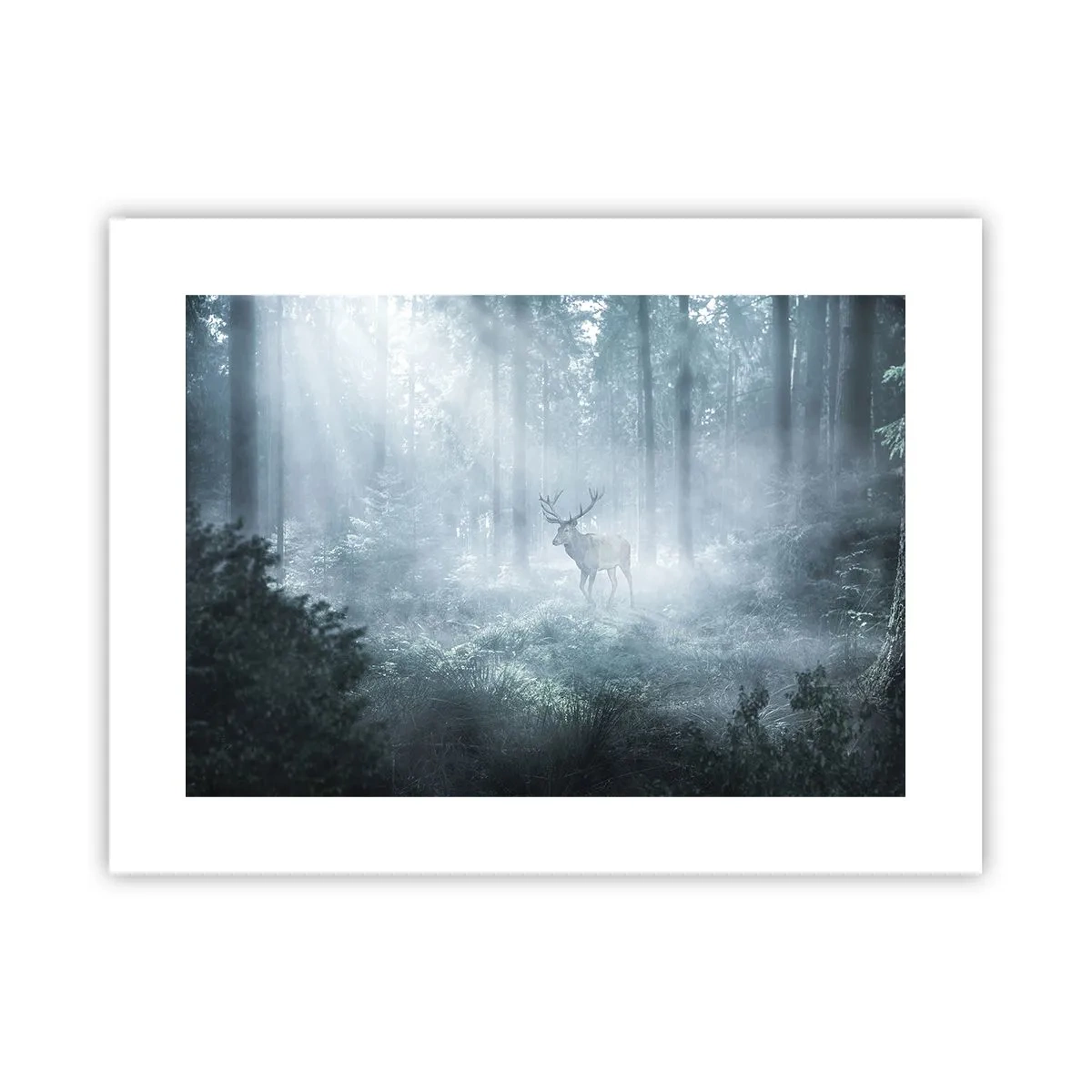 Poster - Morning Round of the Estate - 40x30 cm