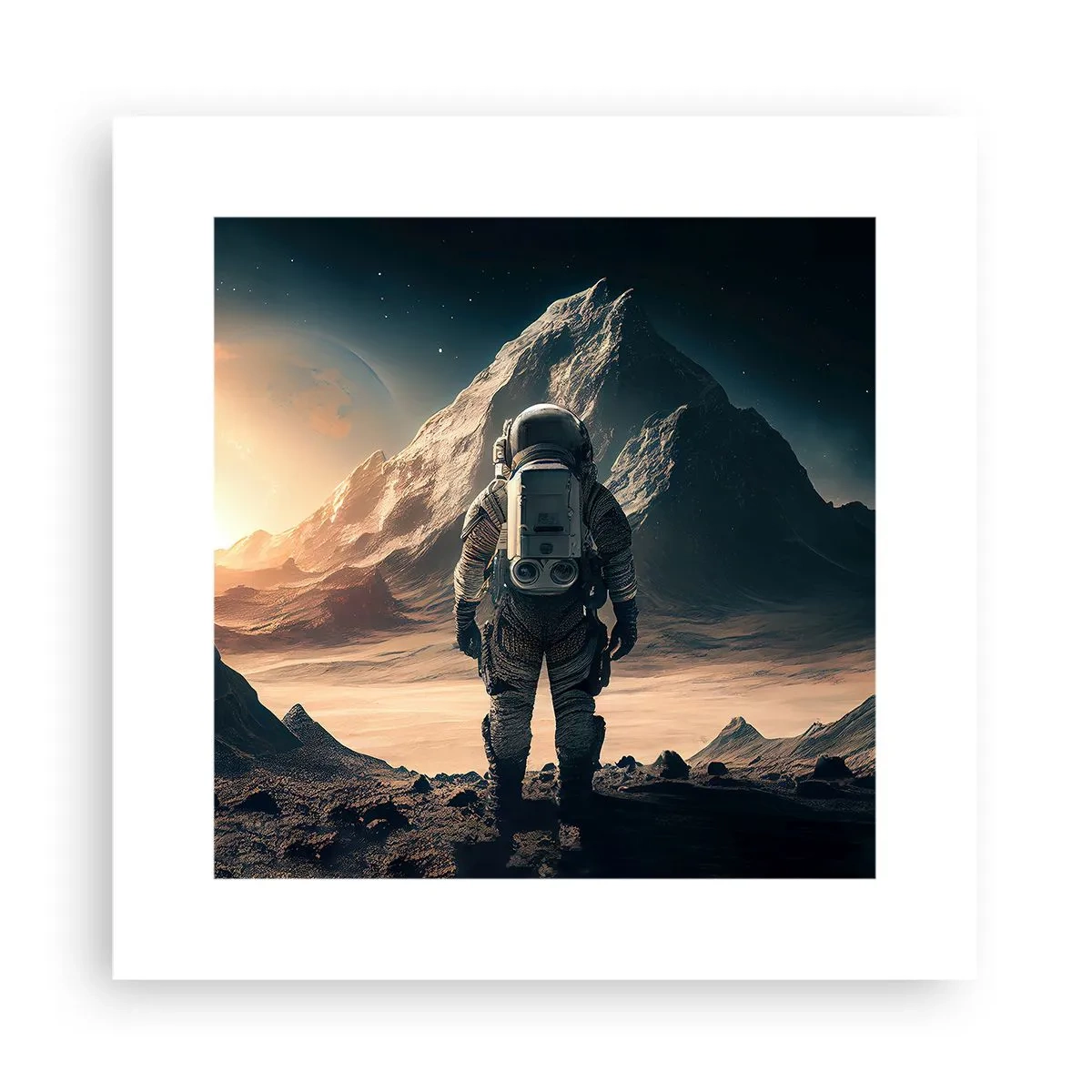 Poster - New Challenge - 30x30 cm