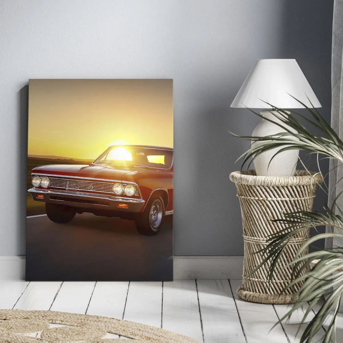 Canvas picture - Red Is a Colour of Desire - 50x70 cm