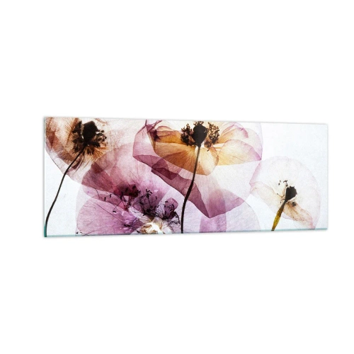 Glass picture - Flower Body Slide - 140x50 cm
