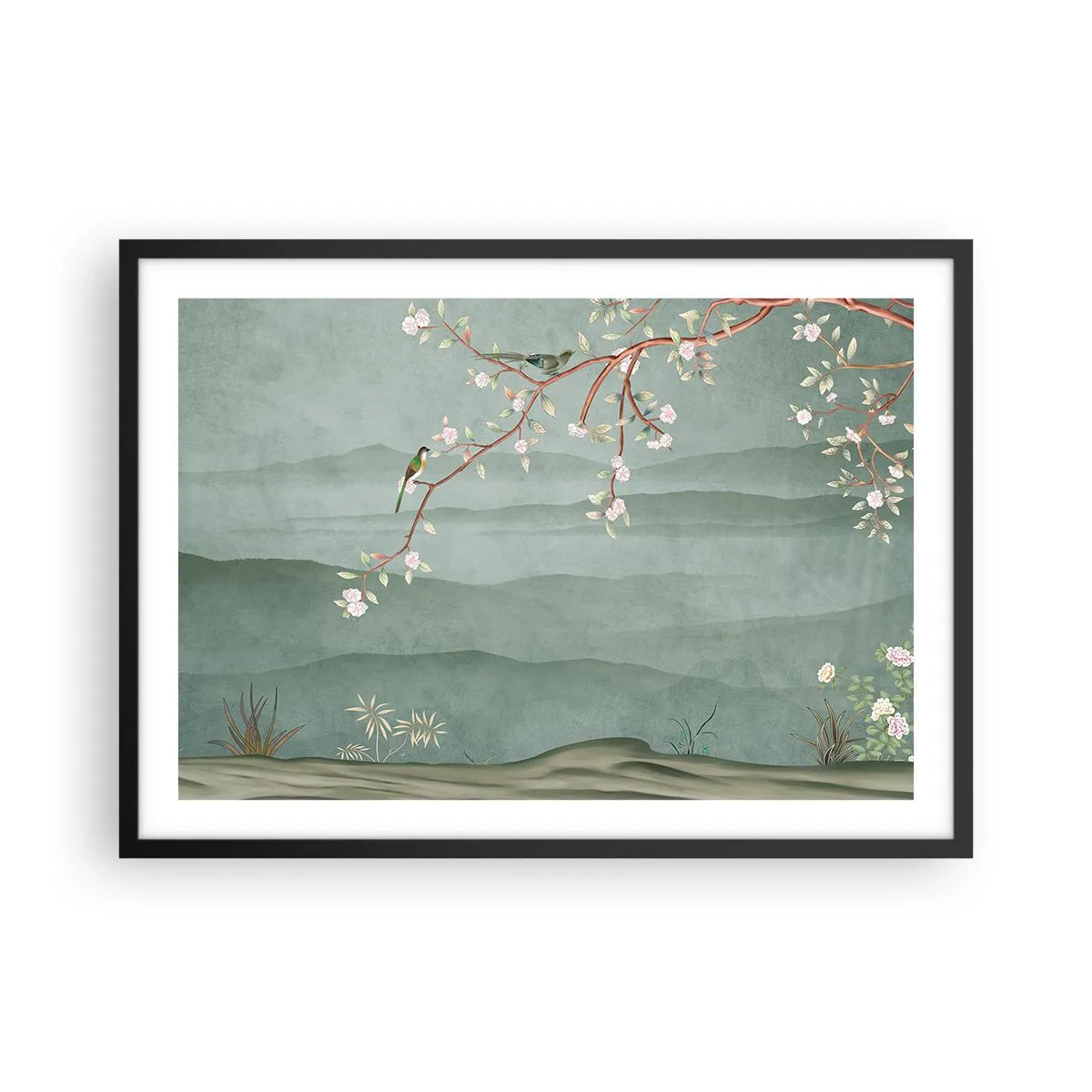 Poster in black frame - Spring, It Is You - 70x50 cm