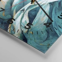 Clock face with numbers