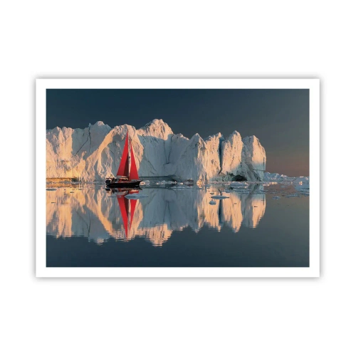 Poster - On the Edge of the World - 100x70 cm